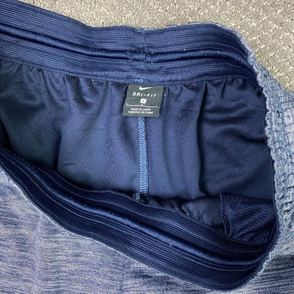 Nike Joggers Sweatpants Mens Large Blue Heather Spotlight Basketball Gym Pants - Picture 8 of 15